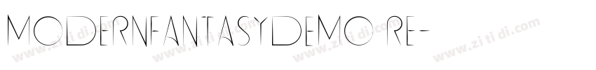 ModernFantasyDEMO Re字体转换